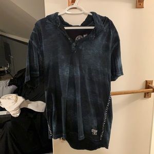 Affliction xl polo blue